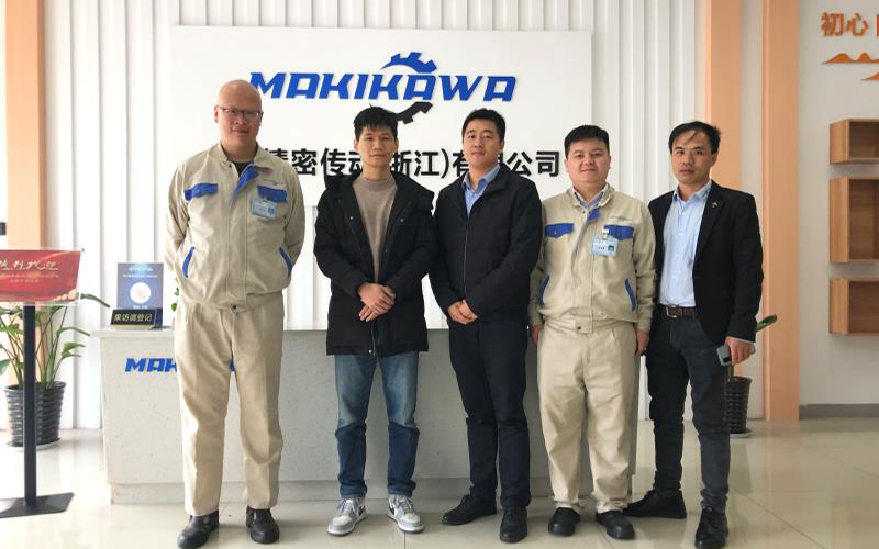 In December 10th, 2020, welcome the purchasing manager of Guangzhou Bozhilin Robot Company to visit Muchuan for review and guidance